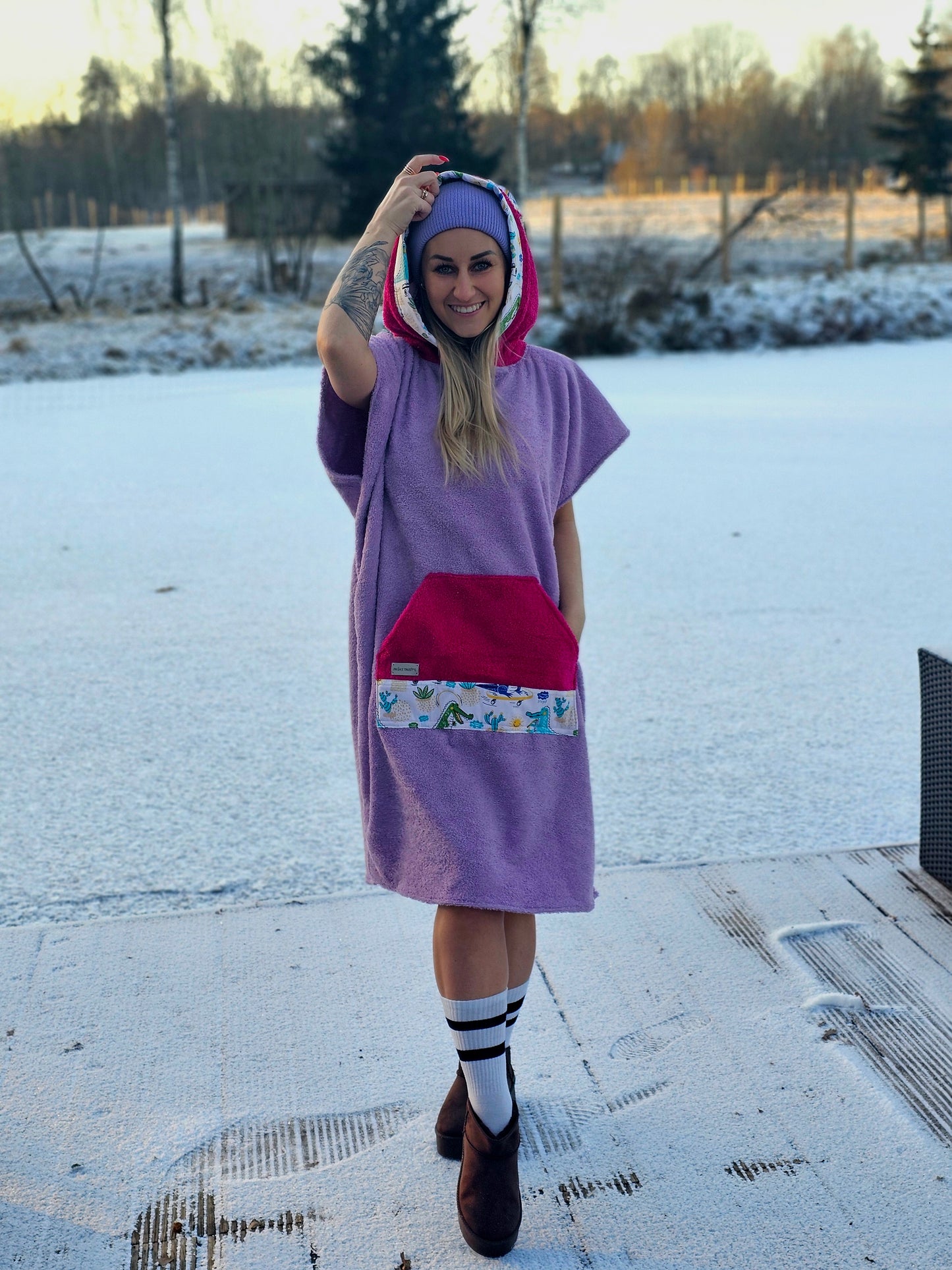 Pončo Violets