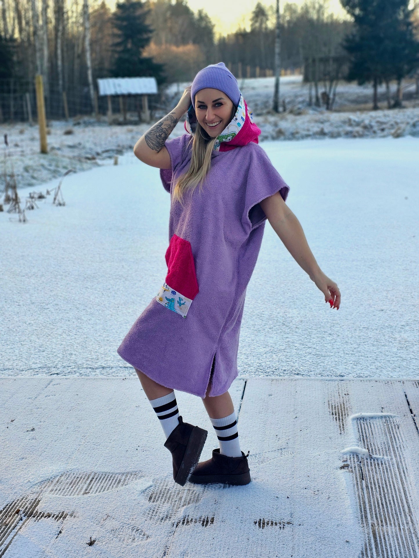 Pončo Violets