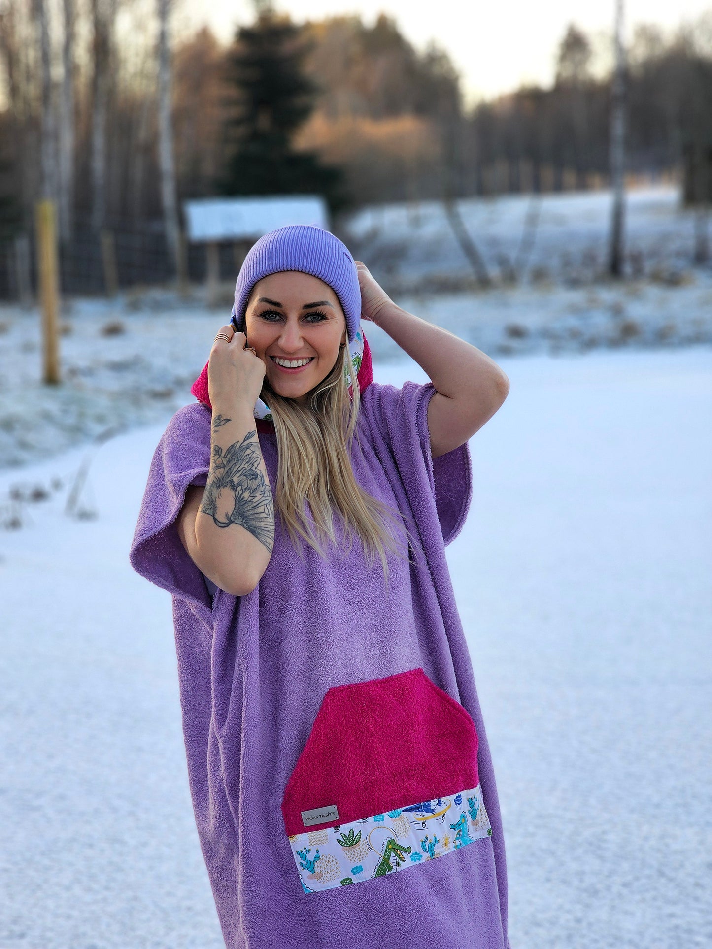 Pončo Violets
