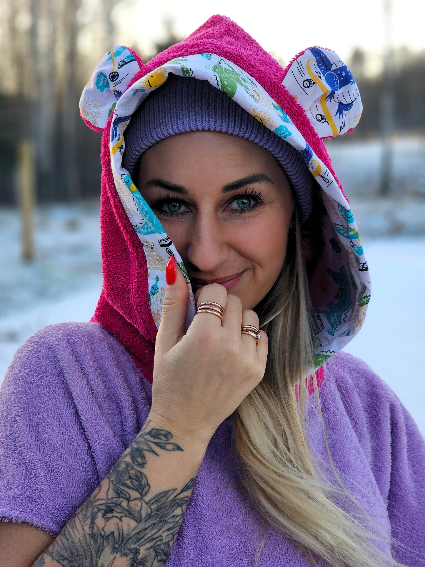 Pončo Violets