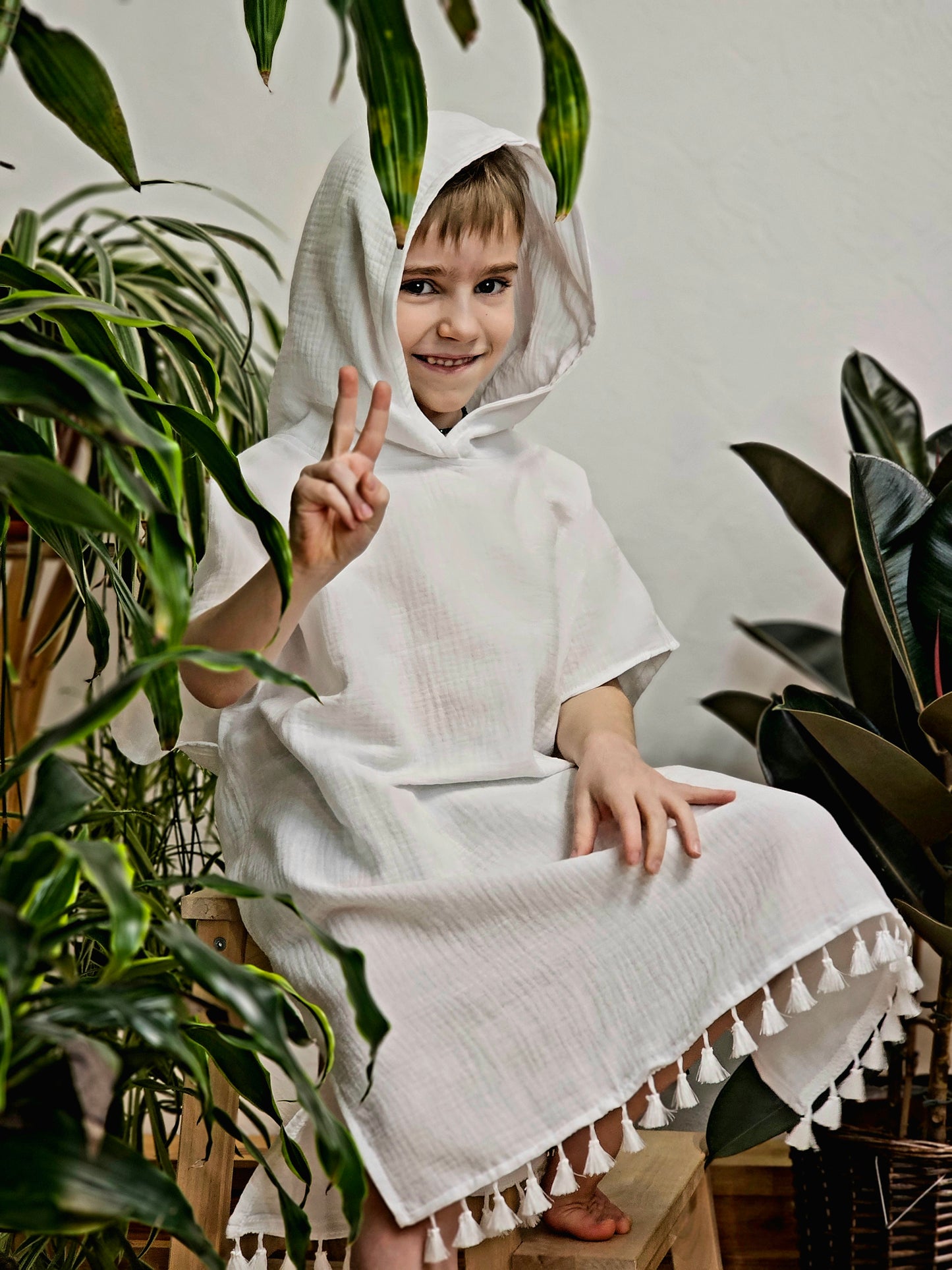 Muslina pončo BALTS