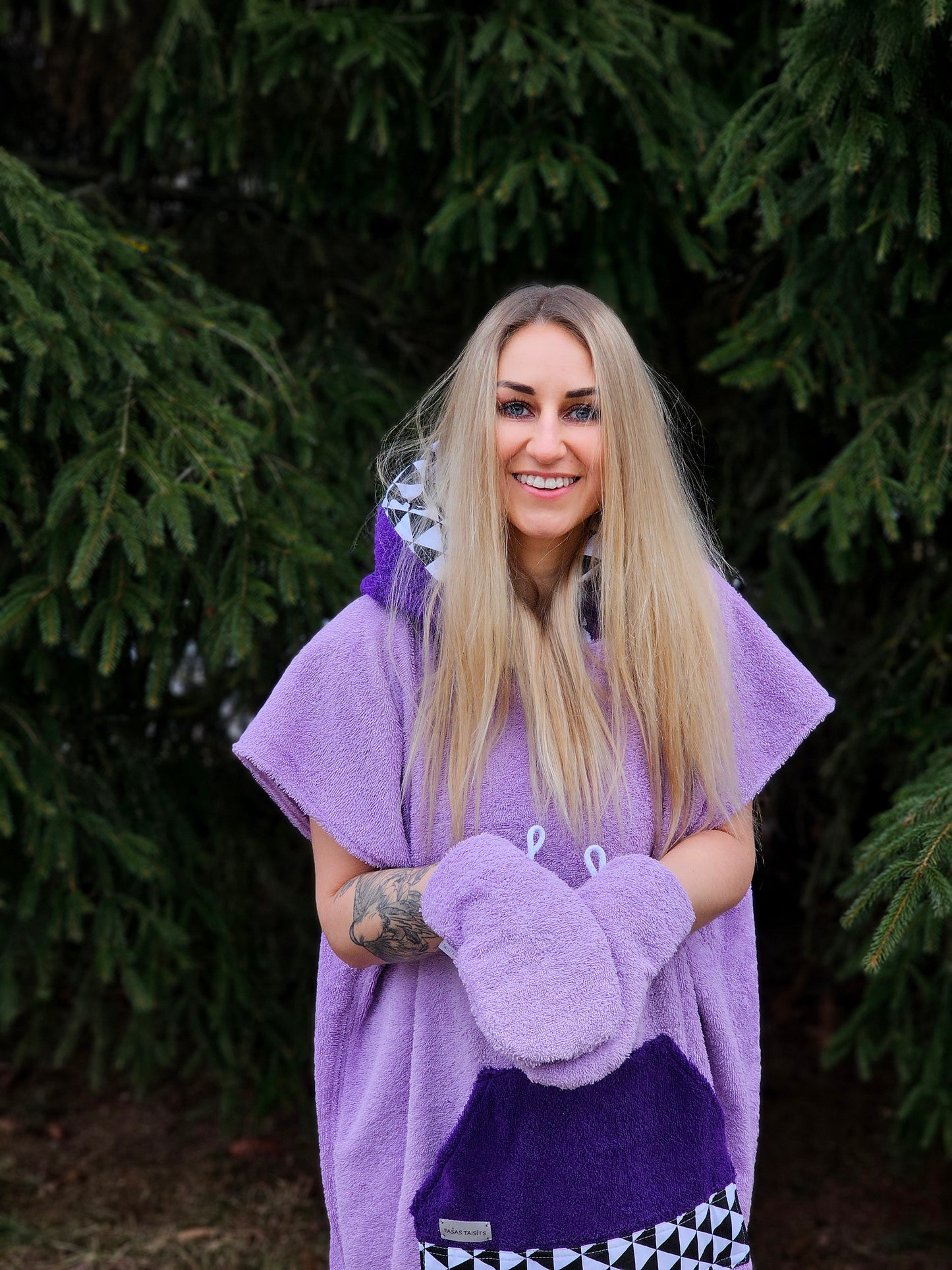 Pončo Violets