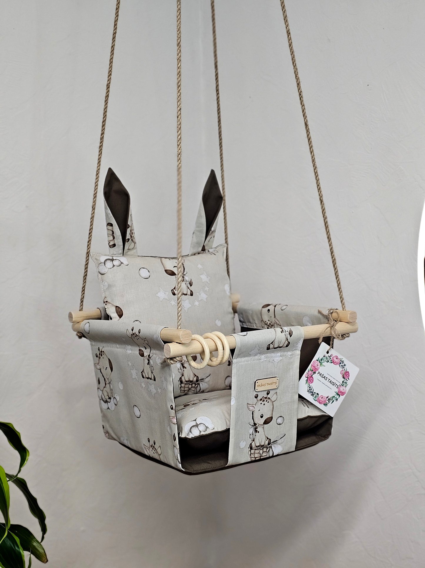 Šūpoles Žirafīte