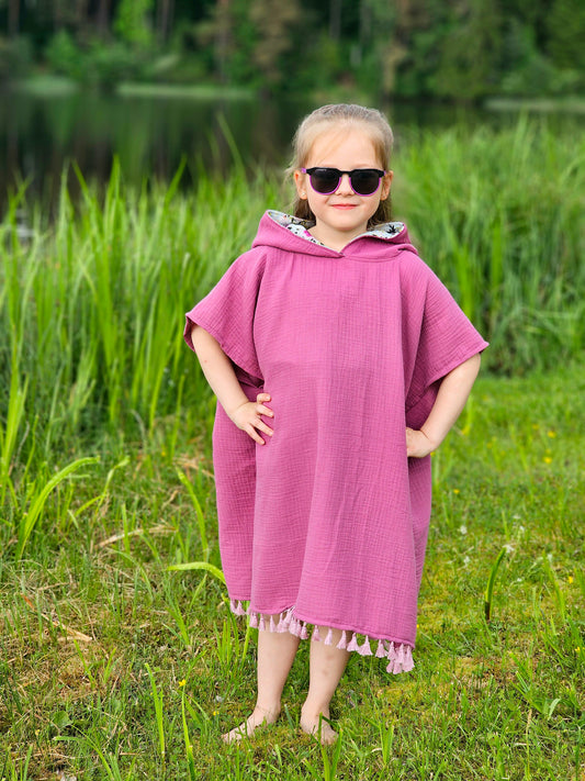 Muslina pončo VECROZĀ