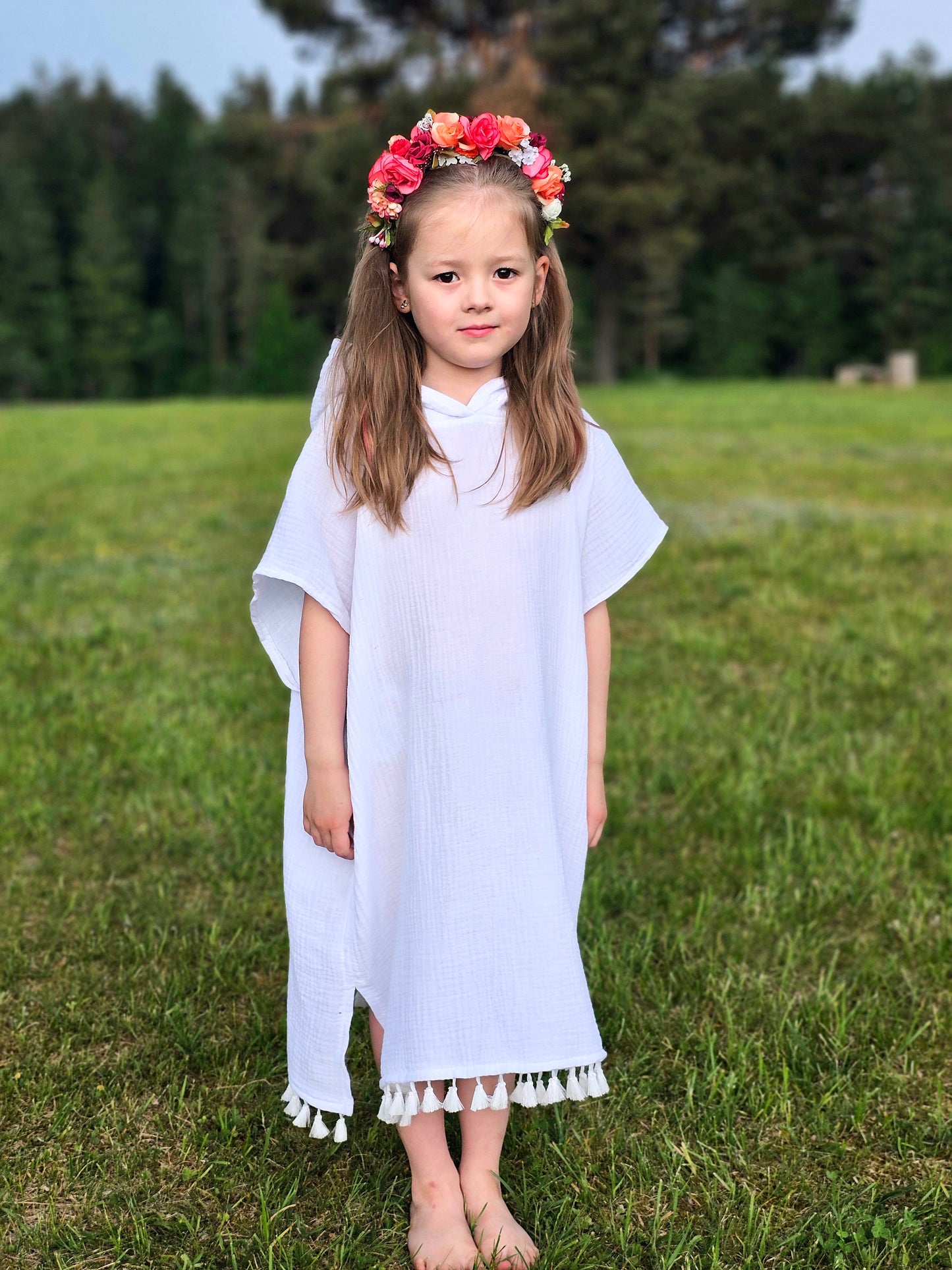Muslina pončo ENĢELĪTIS