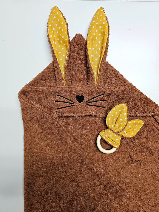 Bērnu dvielis MAZAIS Brūns