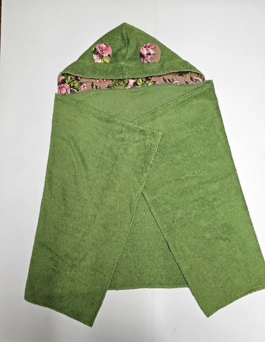 Bērnu dvielis LIELAIS Zaļš