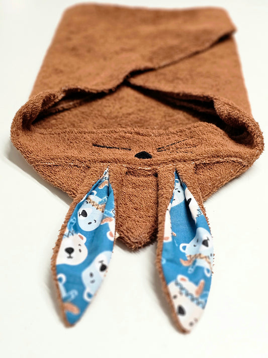 Bērnu dvielis MAZAIS Brūns