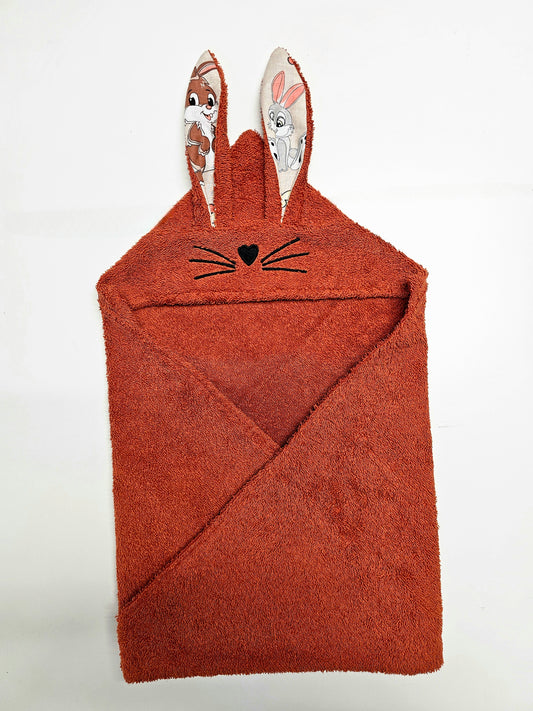 Bērnu dvielis MAZAIS Brūns 2