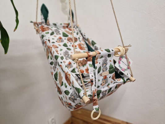 Šūpuļkrēsls Zvēriņi