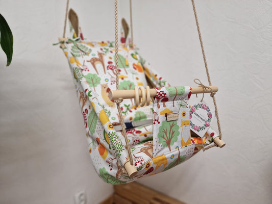 Šūpuļkrēsls Meža Zvēri