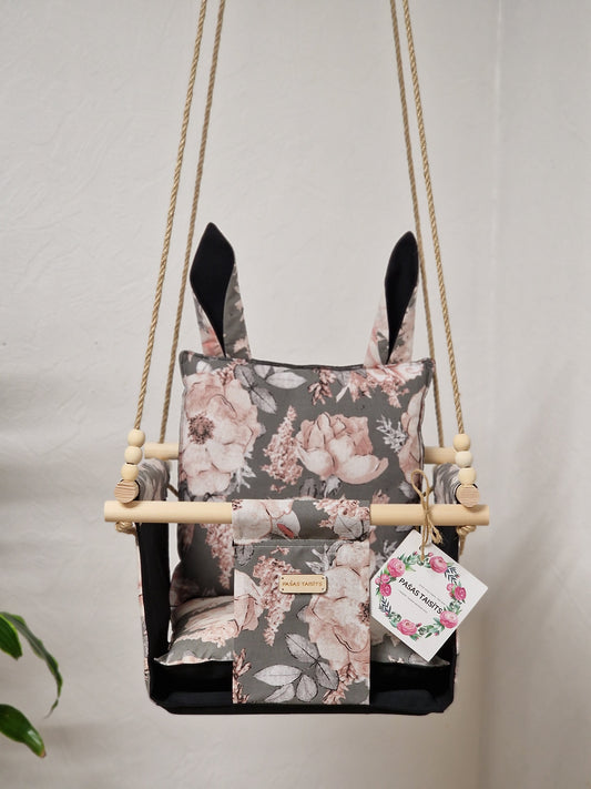 Šūpoles pelēkie ziedi