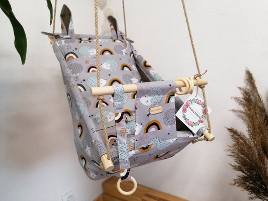 Šūpuļkrēsls Ezītis